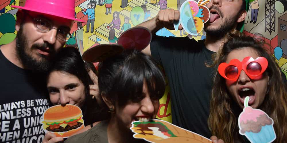 Thessaloniki food festival photobooth