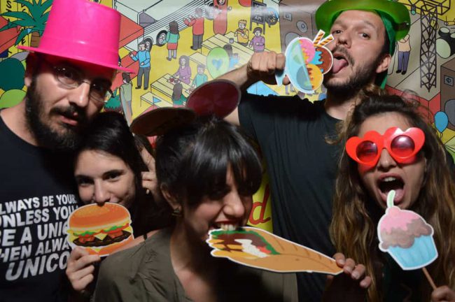 Thessaloniki food festival photobooth
